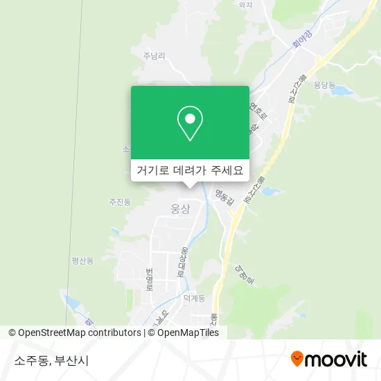 소주동 지도