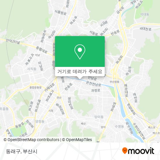 동래구 지도