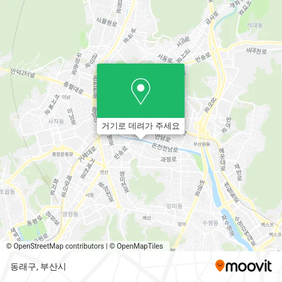 동래구 지도