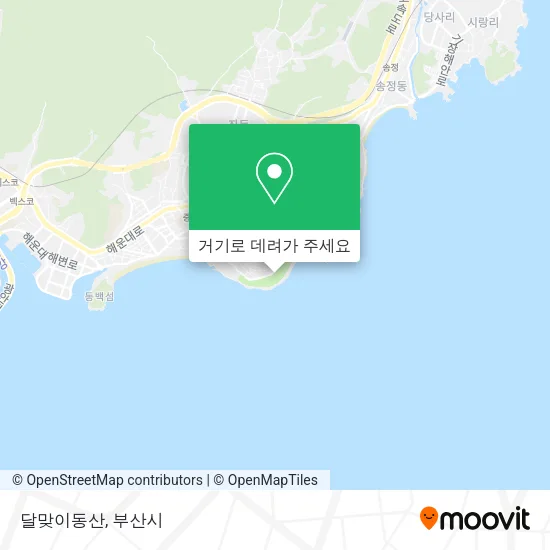 달맞이동산 지도