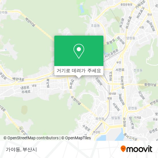 가야동 지도