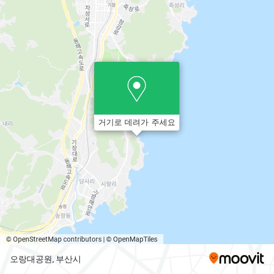 오랑대공원 지도