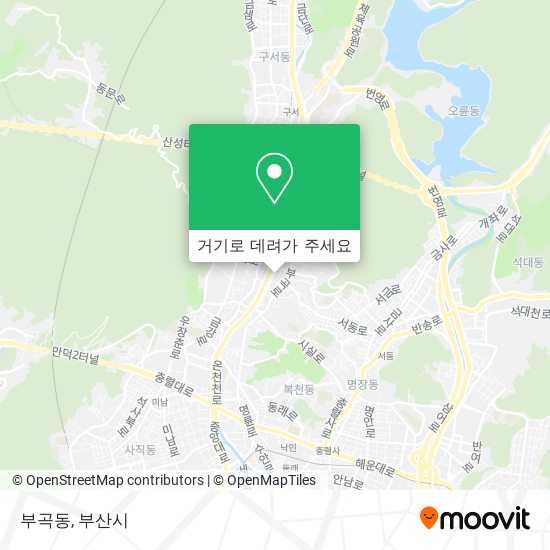 부곡동 지도