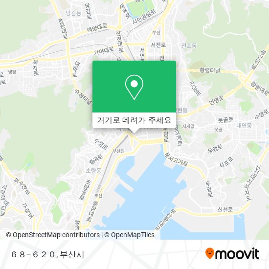 ６８−６２０ 지도