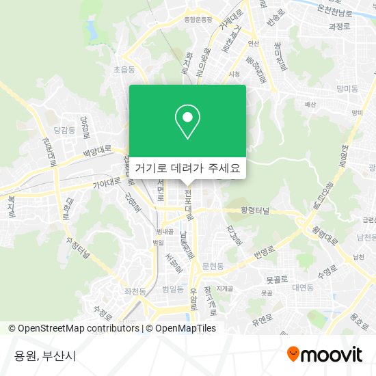 용원 지도