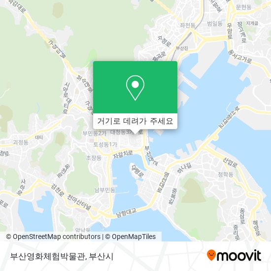 부산영화체험박물관 지도