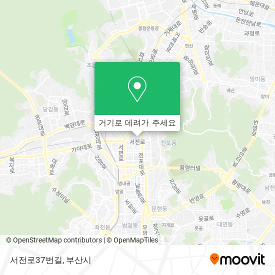 서전로37번길 지도