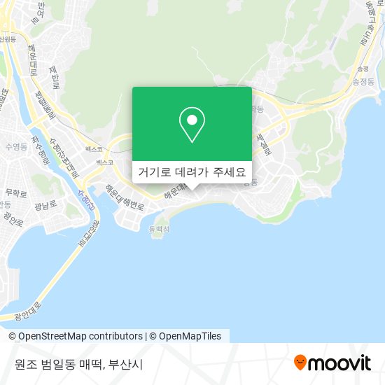원조 범일동 매떡 지도