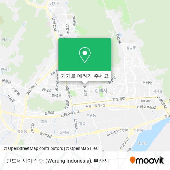 인도네시아 식당 (Warung Indonesia) 지도