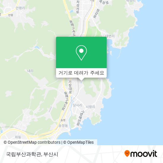 국립부산과학관 지도