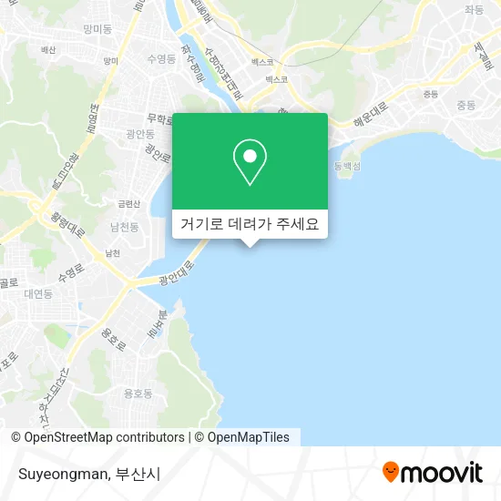 Suyeongman 지도