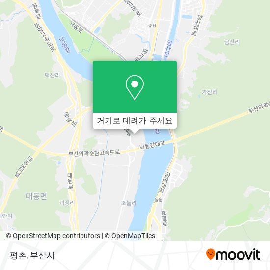 평촌 지도