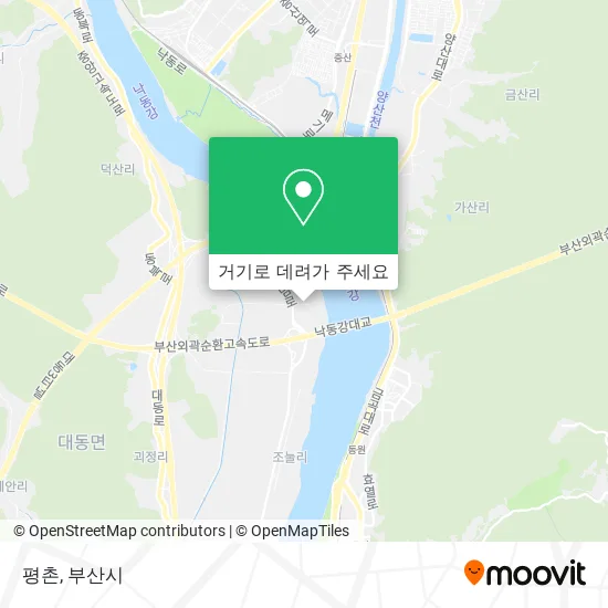 평촌 지도