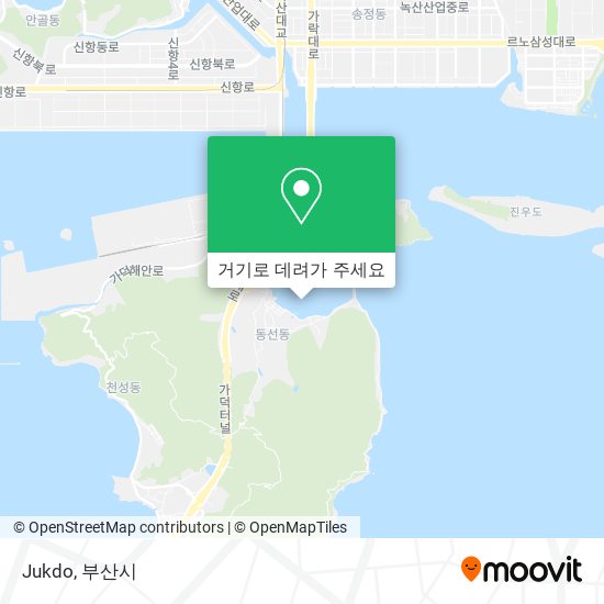 Jukdo 지도