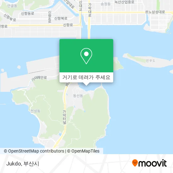 Jukdo 지도