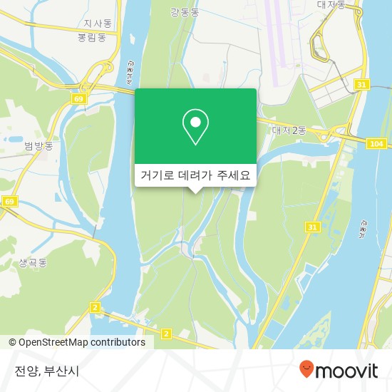 전양 지도