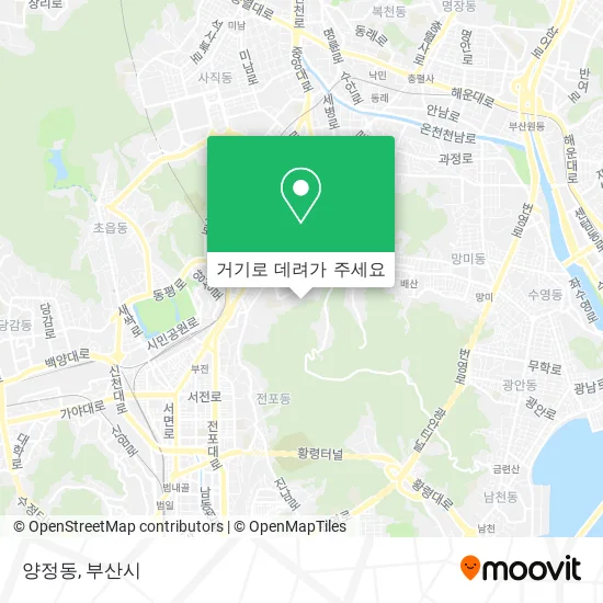 양정동 지도