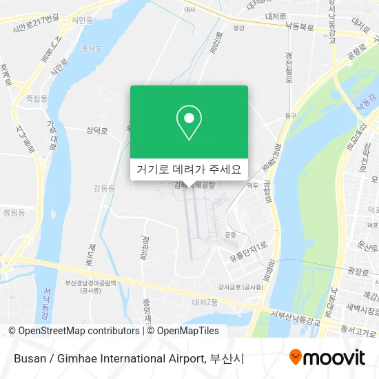 Busan / Gimhae International Airport 지도