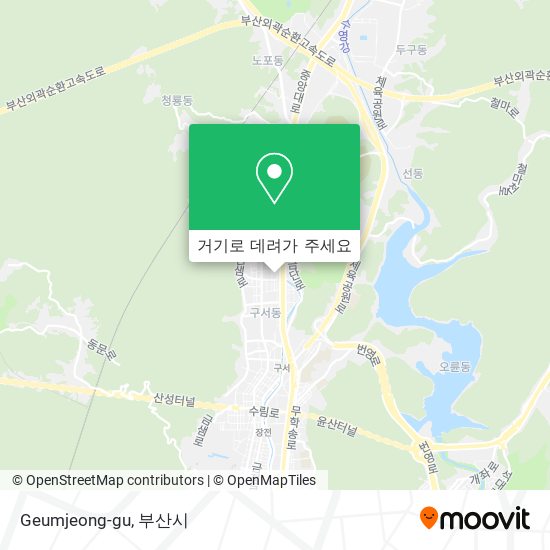Geumjeong-gu 지도