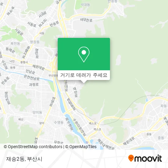 재송2동 지도