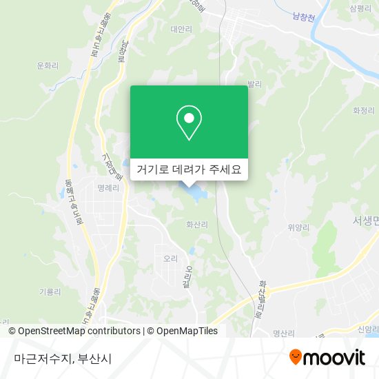 마근저수지 지도