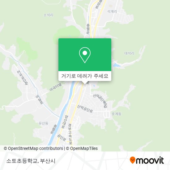소토초등학교 지도