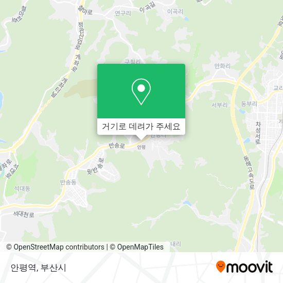 안평역 지도