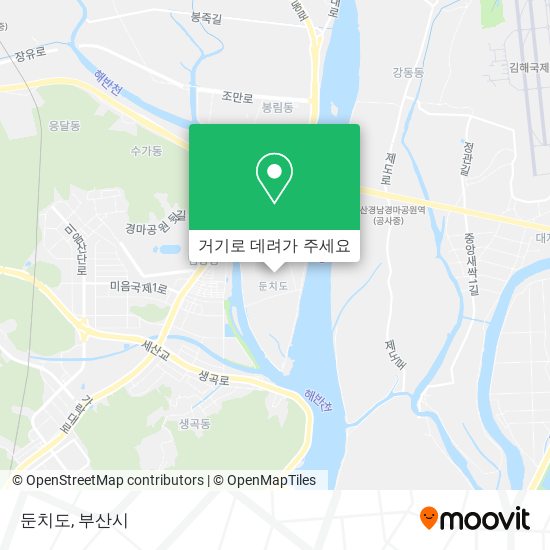 둔치도 지도