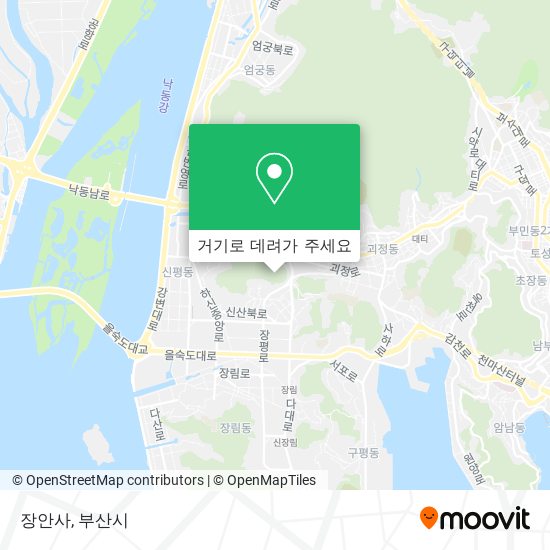 장안사 지도
