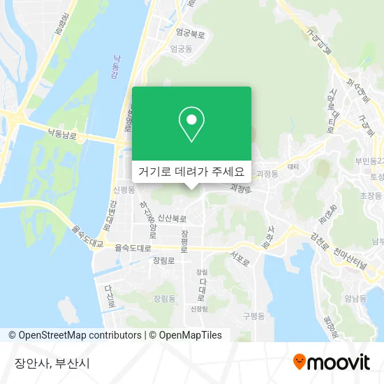 장안사 지도