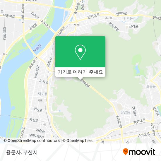 용문사 지도