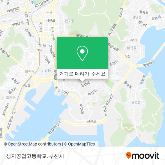 성지공업고등학교 지도