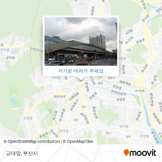 교대앞 지도