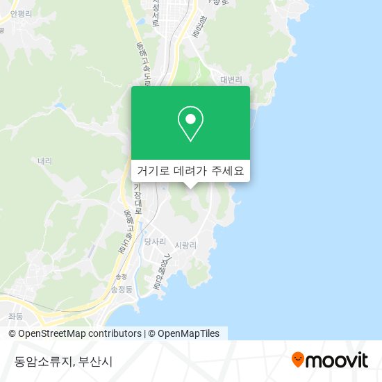 동암소류지 지도
