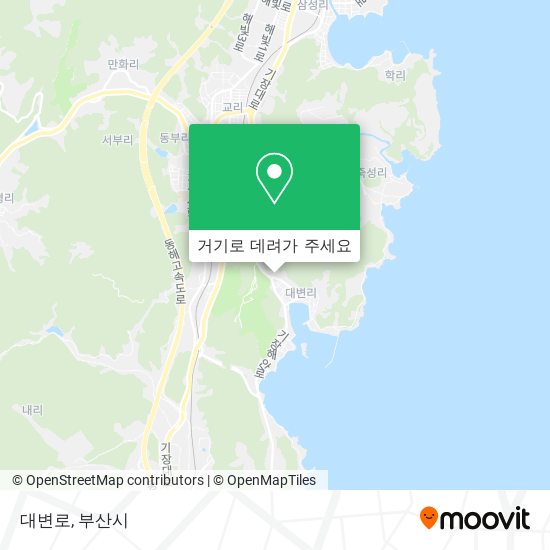 대변로 지도