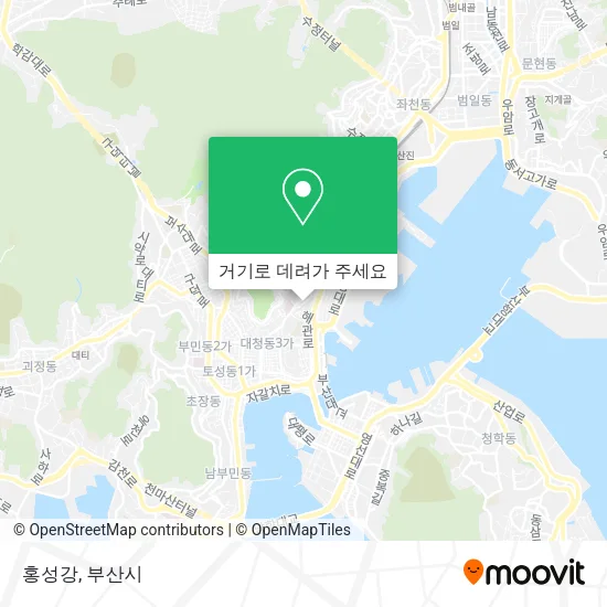 홍성강 지도
