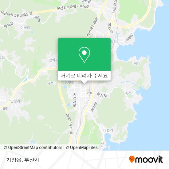 기장읍 지도
