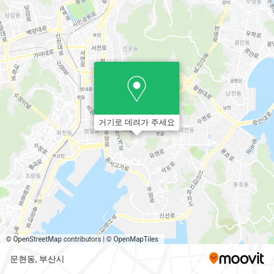 문현동 지도