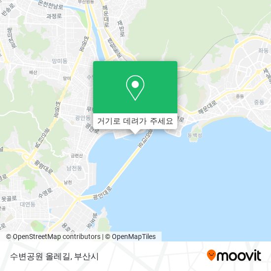 수변공원 올레길 지도