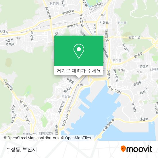 수정동 지도