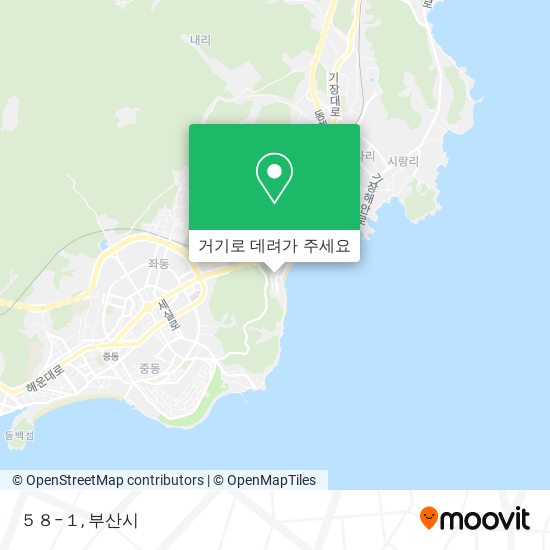 ５８−１ 지도