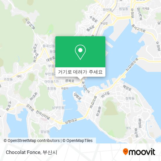 Chocolat Fonce 지도