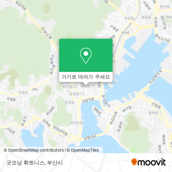 굿모닝 휘트니스 지도