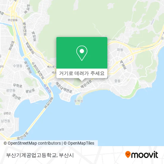 부산기계공업고등학교 지도