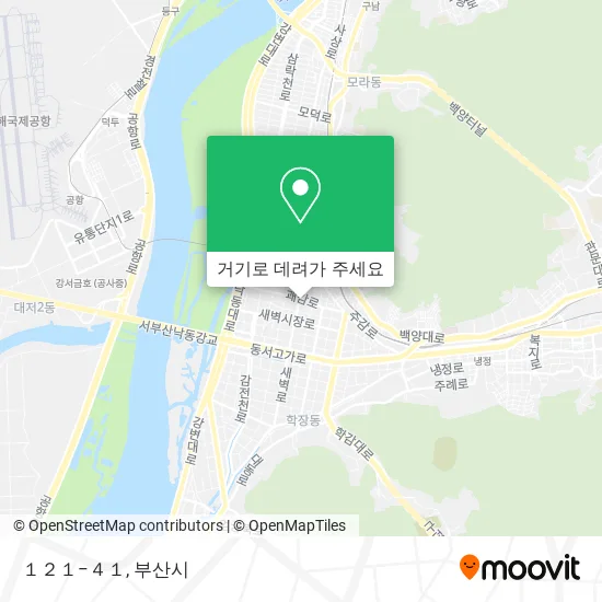 １２１−４１ 지도