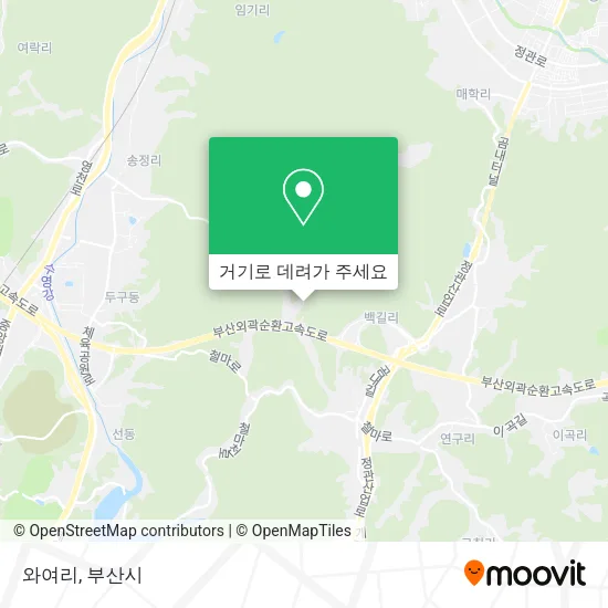 와여리 지도