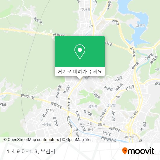 １４９５−１３ 지도