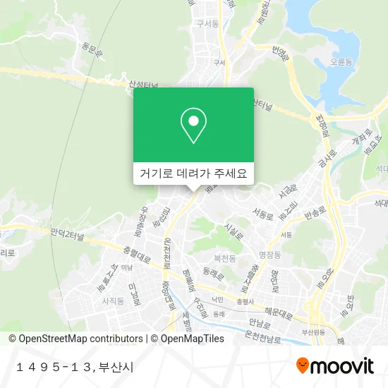 １４９５−１３ 지도