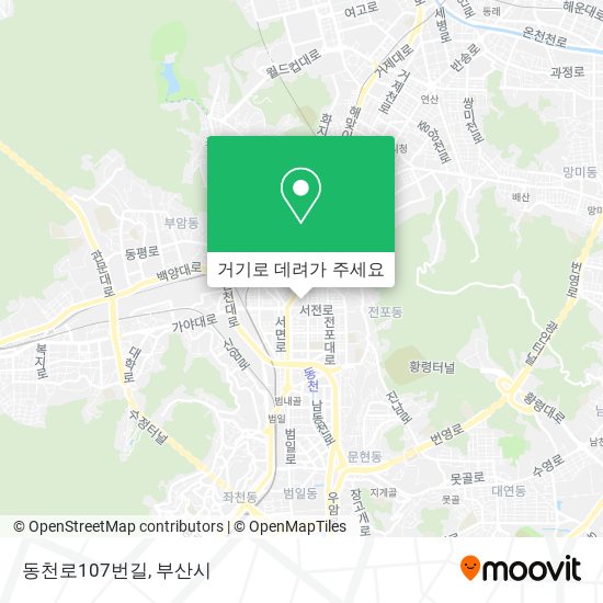 동천로107번길 지도