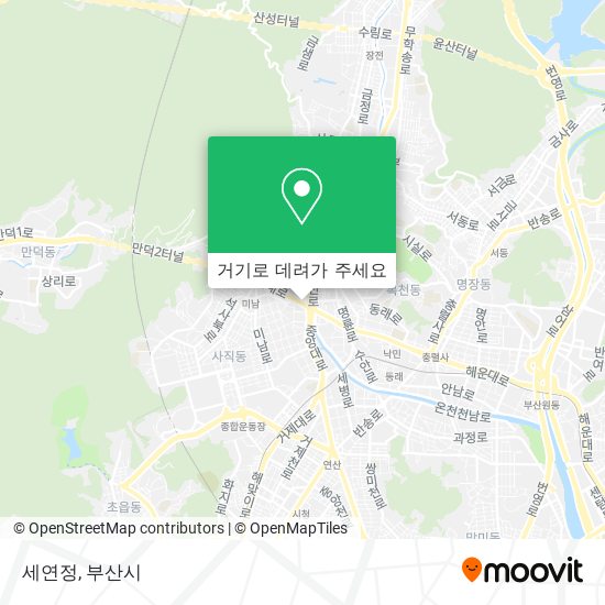 세연정 지도